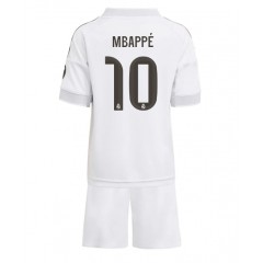 Dječji Nogometni Dres Real Madrid Kylian Mbappe #10 Domaci 2025-26 Kratak Rukav (+ Kratke hlače)